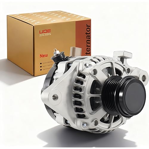 Alternator Fits Toyota Corolla L4 2014-2019, 12V 125A CW 6-Groove Pulley, OE: 11776 42024 104211-3301 104211-3303 27060-0T240