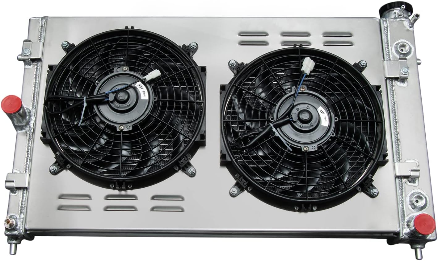 3 Rows Core Aluminum Radiator for 2005-2006 Pontiac GTO 6.0L 5967CC V8 GAS,Radiator with Shroud Fan