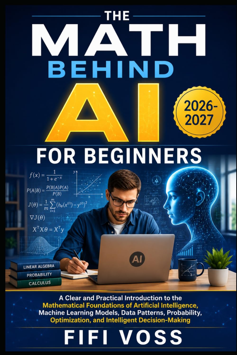 THE MATH BEHIND AI FOR BEGINNERS: A Clear And Practical Introduction To The Mathematical Foundations Of Artificial Intelligence, Machine Learning ... Optimization, And Intelligent Decision-Making