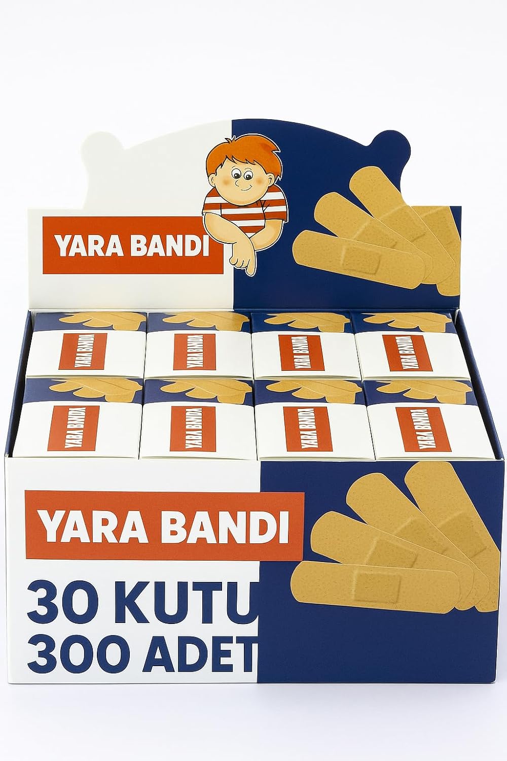 Nistabolje 300 Adet Bez Yara Bandı (10'lu x 30 Paket)