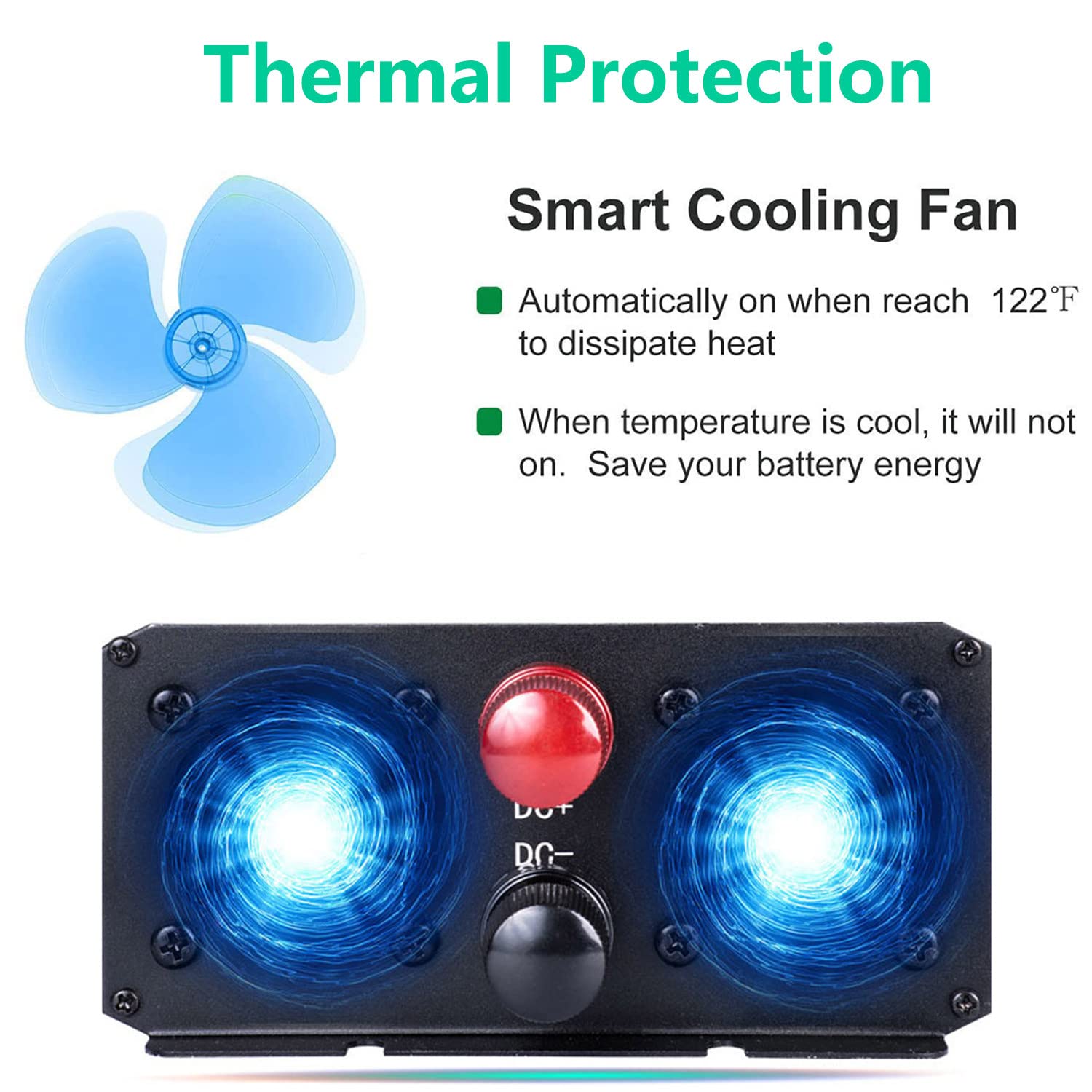 Convertitore di Tensione 7000W 8000W 9000W 10000W 12000W 15000W 20000W DC 48V 60V 72V a 230V AC Inverter a Onda sinusoidale Pura Convertitore di Corrente con Presa e Display LCD,10000W-48V