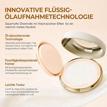 Maykoo 3-in-1 Oil Absorbing Cushion Instead of Blotting Paper Oil Control & Makeup