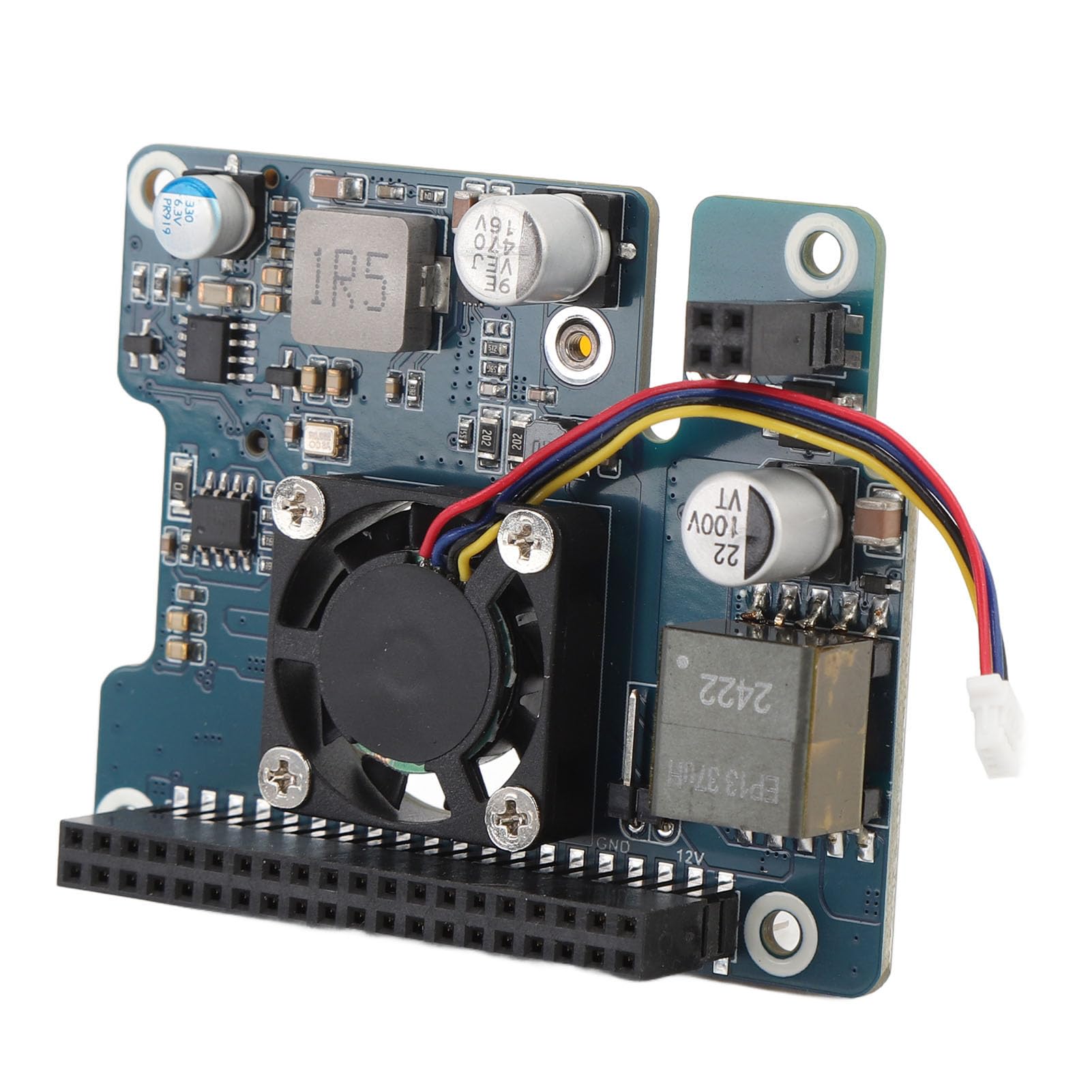 Adapter NVME PCIe na M.2 z PoE, dla RPi 5