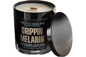 Lux Candles: Drippin' Melanin - Cocoa Butter & Olivewood