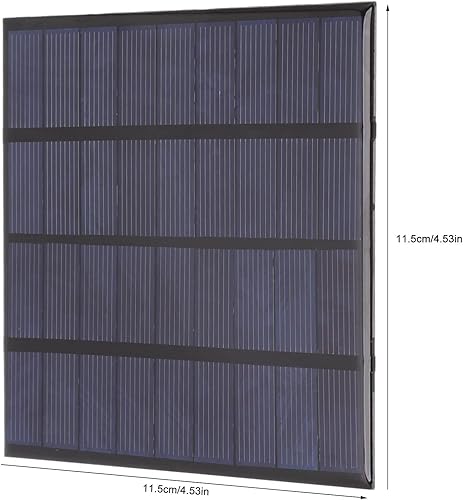 Miniatura 2 de Cargador de panel solar de polisilicio de 9V 2W (sin función de almacenamiento de energía) para lámpara solar de césped, lámpara de pared,