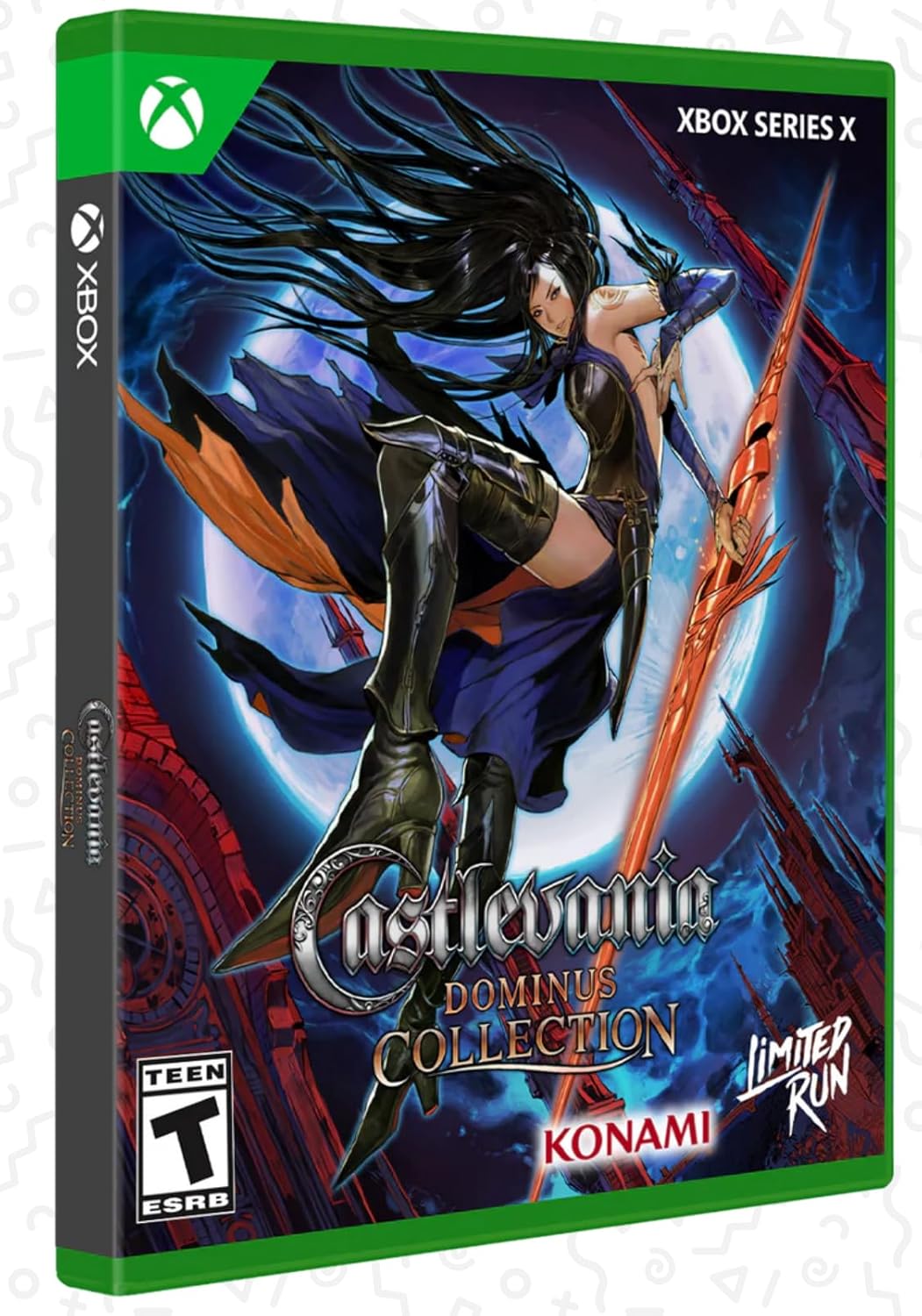 Xbox Series X Castlevania Dominus Collection Limited Run Video Game Dawn of Sorrow, Portrait of Ruin, Order of Ecclesia