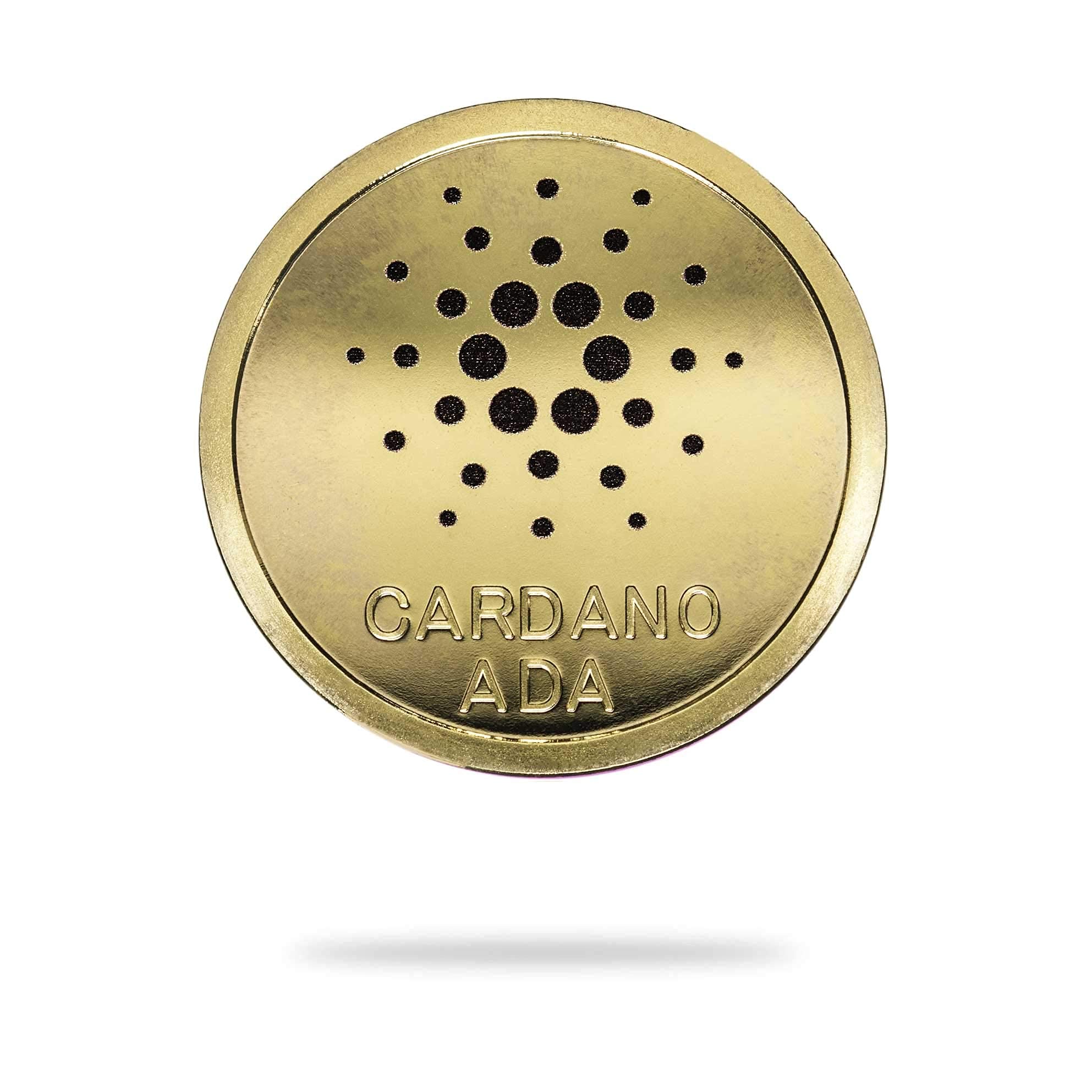 Challenge Coin Cardano Ada Cryptocurrency Virtual Currency Gold Plated  Challenge | Desertcart Seychelles