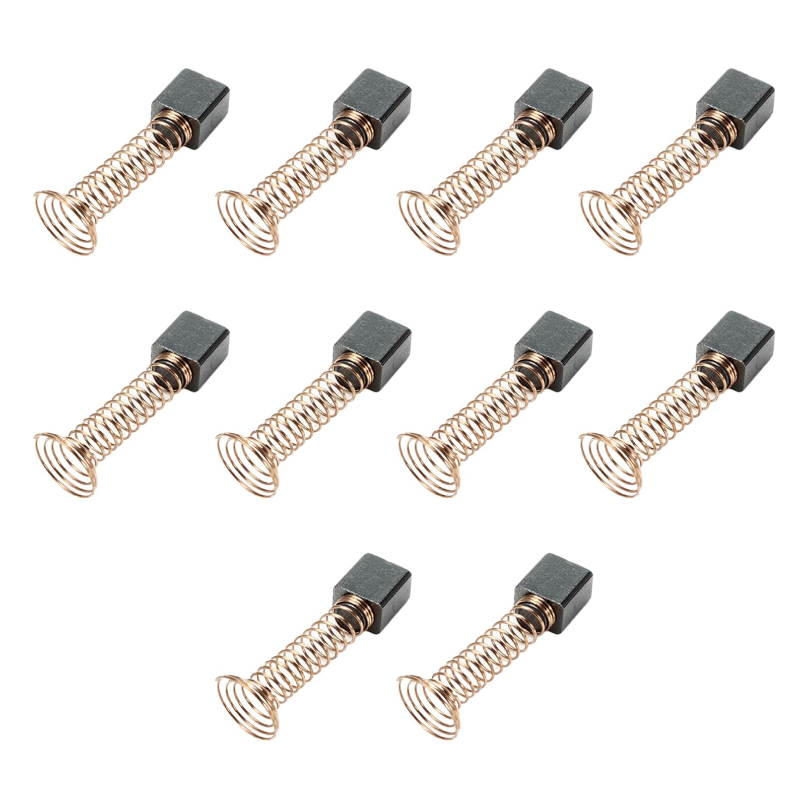 Nucelit Sewing Motor Carbon Brushes Sewing Machine Part Accessory High Efficiency Wear Resistant for Enhancing Durability 10Pcs Replacement Parts