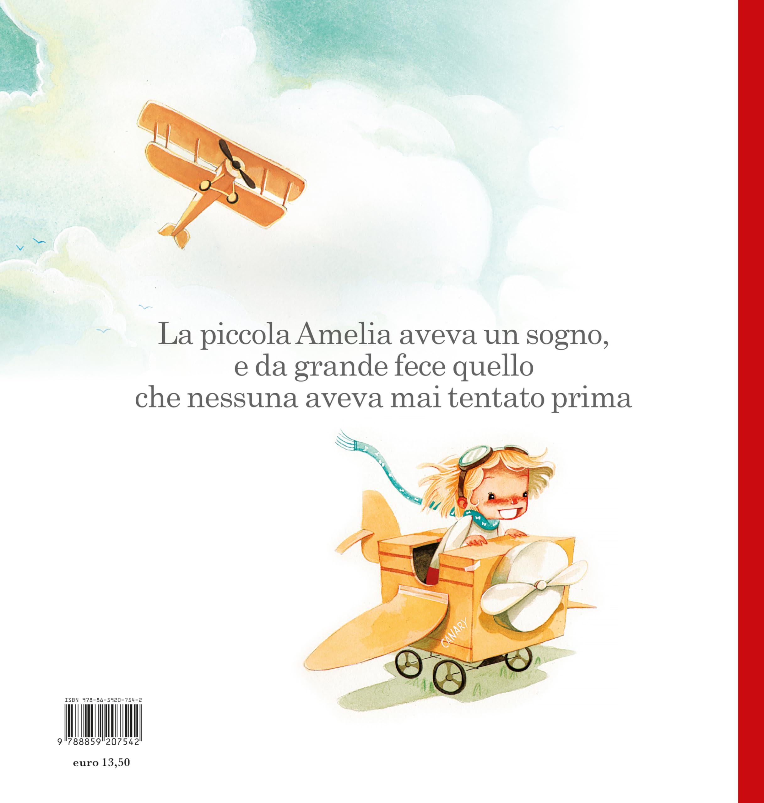 Amelia che sapeva volare. Ediz. illustrata
