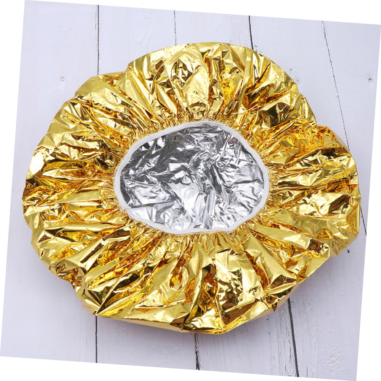 Healeved 12Pcs Hair Coloring Caps Aluminum Foil Deep Conditioning Hats for Home Salon Use Elastic Headband Design for Hair Processing Treatment