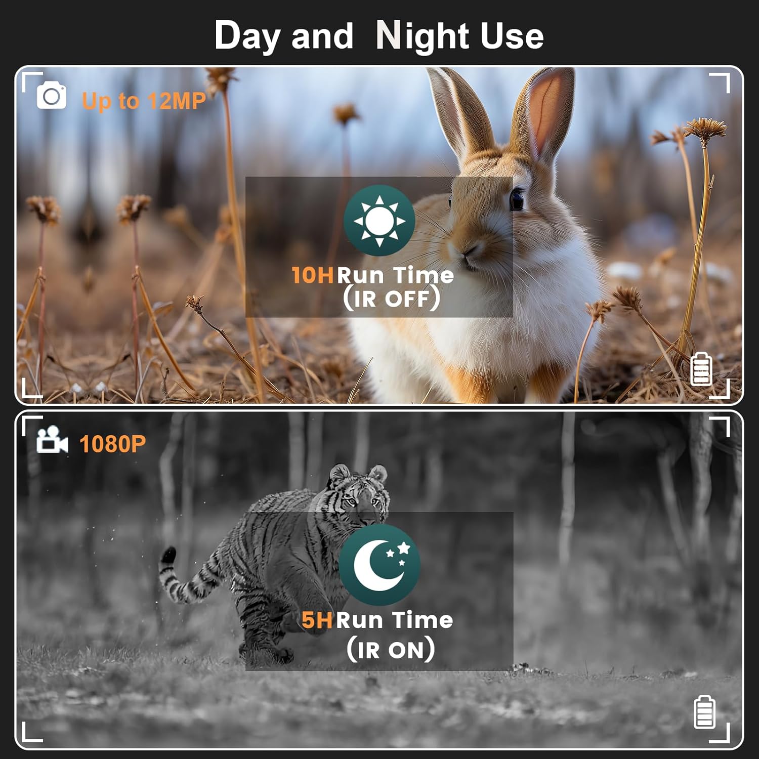 Head Mounted Night Vision Goggles, 1312FT Infrared Binoculars for Adults, 8X Zoom 7-Level IR, 32GB Card, IP54 Waterproof for Hunting, Camping, Wildlife Watching & Outdoor Exploration