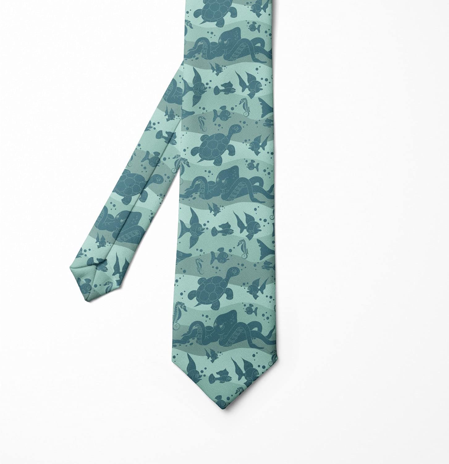 Ambesonne Multicolor Modern Men's Tie
