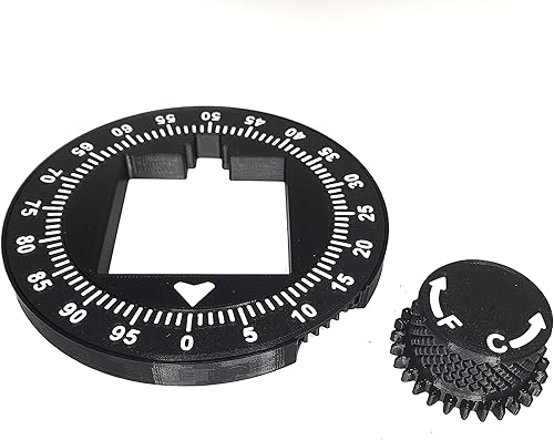 Miniatura 4 de Eureka Mignon Grinder Setting Adjustment Dial Knob - Accurately Switch Between Grind Sizes