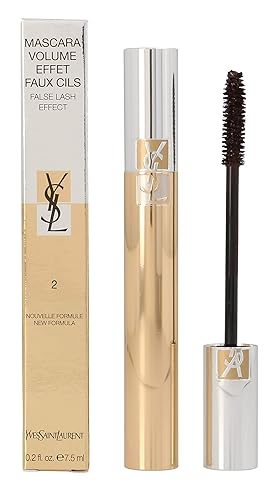 Miniatura 3 de Yves Saint Laurent Volume Effect - Máscara de pestañas sintética para mujer, color marrón intenso, 0.2 onzas, C-YS-035-Y0