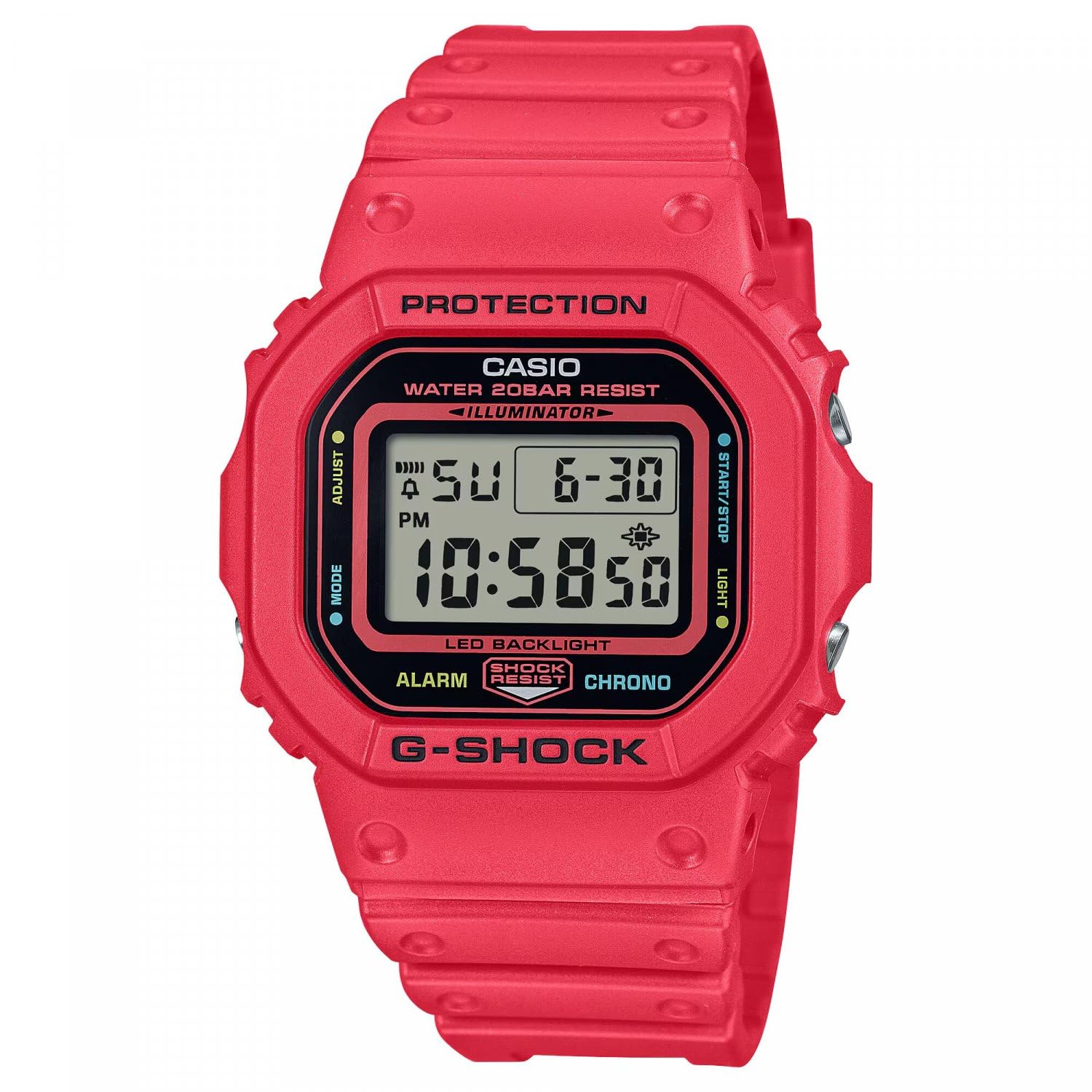 Casio G-Shock Core Energy Pack Series (48.9mm) Digital Dial / Red DW-5600EP-4ER