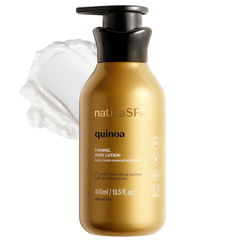 Loção hidratante corporal Nativa SPA Quinoa O BOTICARIO, 400 mL