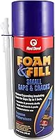 Red Devil 0913 Minimal Expanding Spray Foam Sealant, 12 oz - Fills Small Gaps Cracks, Insulates Windows Doors Pipes Vents