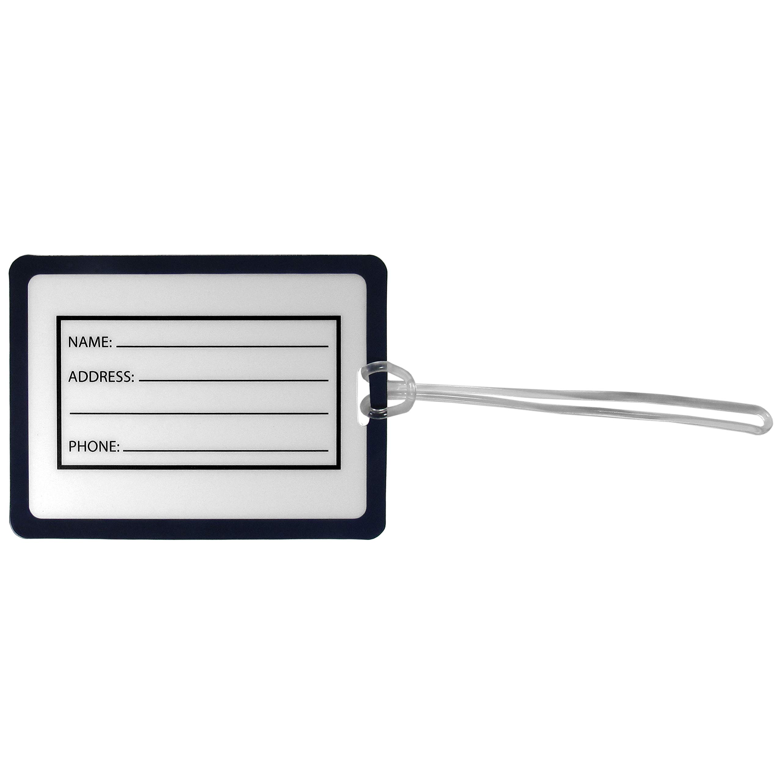 NFL Dallas Cowboys Vinyl Luggage Tag, 2pk, Blue