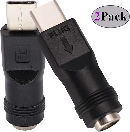 Miniatura 10 de AAOTOKK Adaptador de corriente Micro DC DC5.0.197x0.083in a Micro USB 5V DC Fuente de alimentación Conector de cables de carga para teléfono