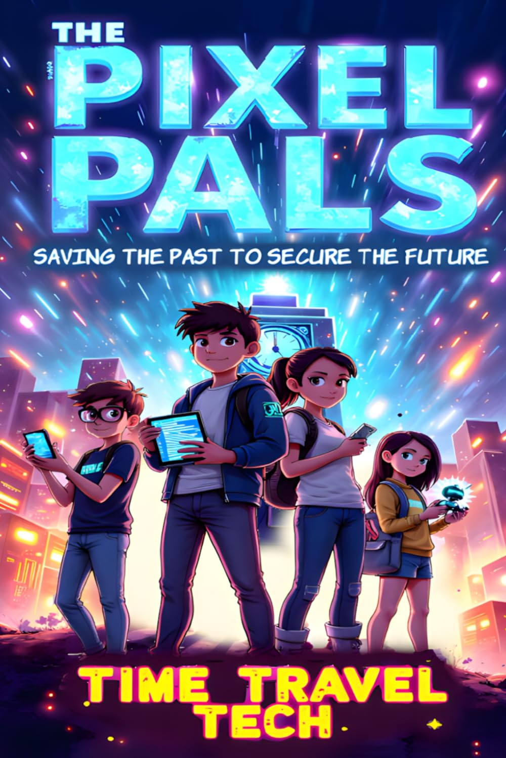 The Pixel Pals: Time Travel Tech: Saving the Past to Secure the Future (The Pixel Pals Series)
