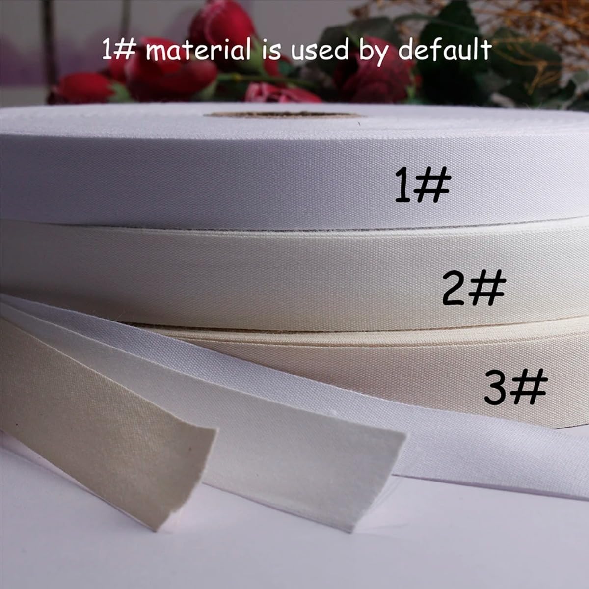 Lot de 200 étiquettes à coudre personnalisées pour articles faits à la main, étiquettes de vêtements, étiquettes de couture personnalisées, étiquettes à tricoter personnalisées (horizontale)