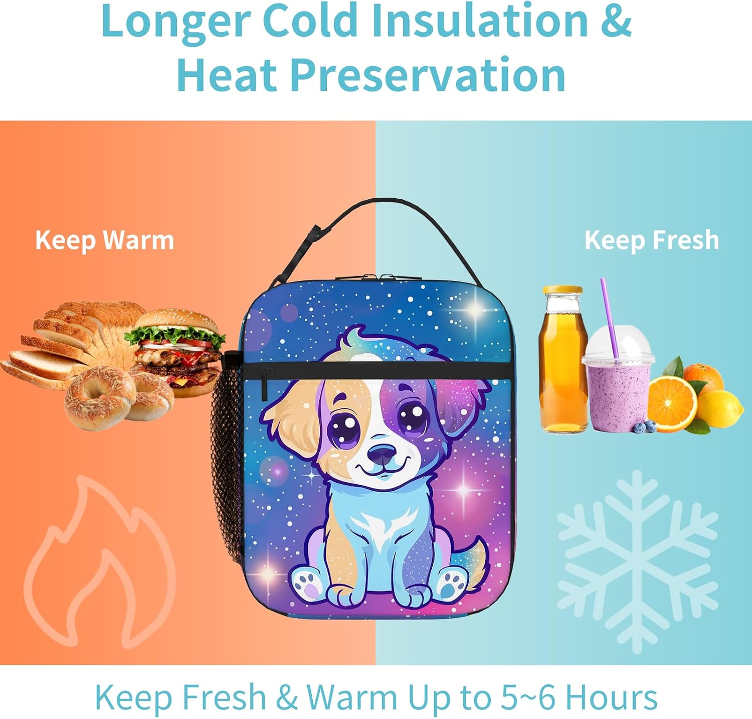 Free Lion Kids Insulated Lunch Box