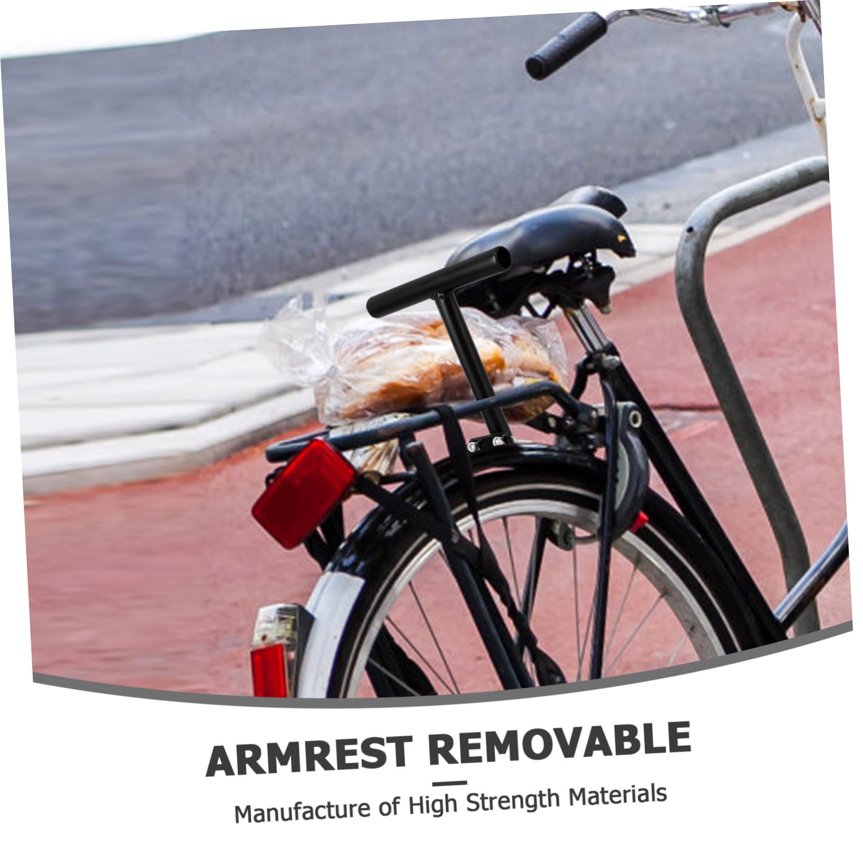 BRIGHTFUFU Bike Seats Handle Child Bike Seat Armrest for Boys and Girls Cycling Armrest Handle