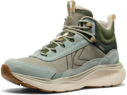 KEEN LEIKI Women's Hiking Boots Mid High Durable Lightweight Breathable Comfortable Waterproof