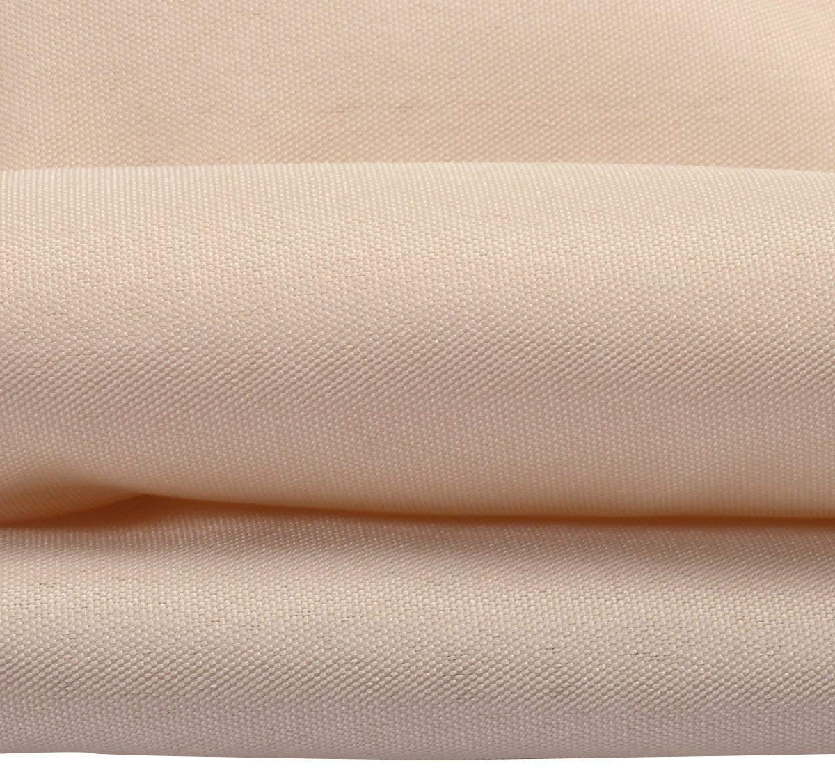 190x132x15cm Hollywoodschaukel Ersatzbezug Sonnendach Ersatzdach Gartenschaukel Gartenliege 3-Sitzer (Beige)