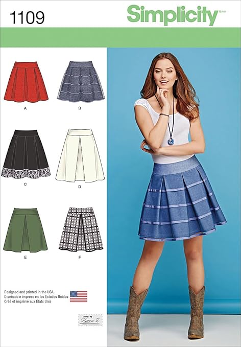 pleated skirt pattern