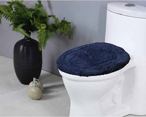 Miniatura 5 de Home Weavers Luxury Collection - Juego de alfombras de baño de 100 % algodón reversible, lavables, algodón suave, extra suave y absorbente, juego de