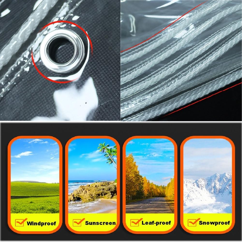 防水シート クリアシート ソフトガラスカバー PVC 耐裂性シート 耐寒性