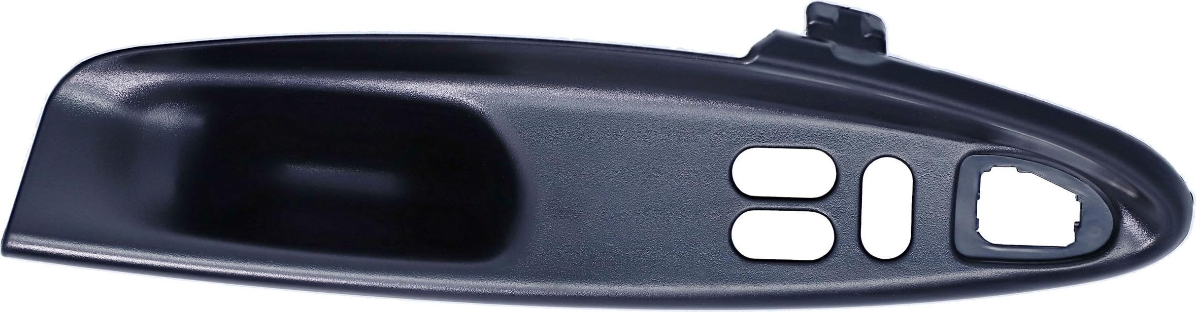 Performance PFM-723695 Interior Window Switch Bezel Hardcover, Front, Driver Side, Textured Black, Sold Individually for 2004 2003 2002 2001 2000 1999 Ford Mustang