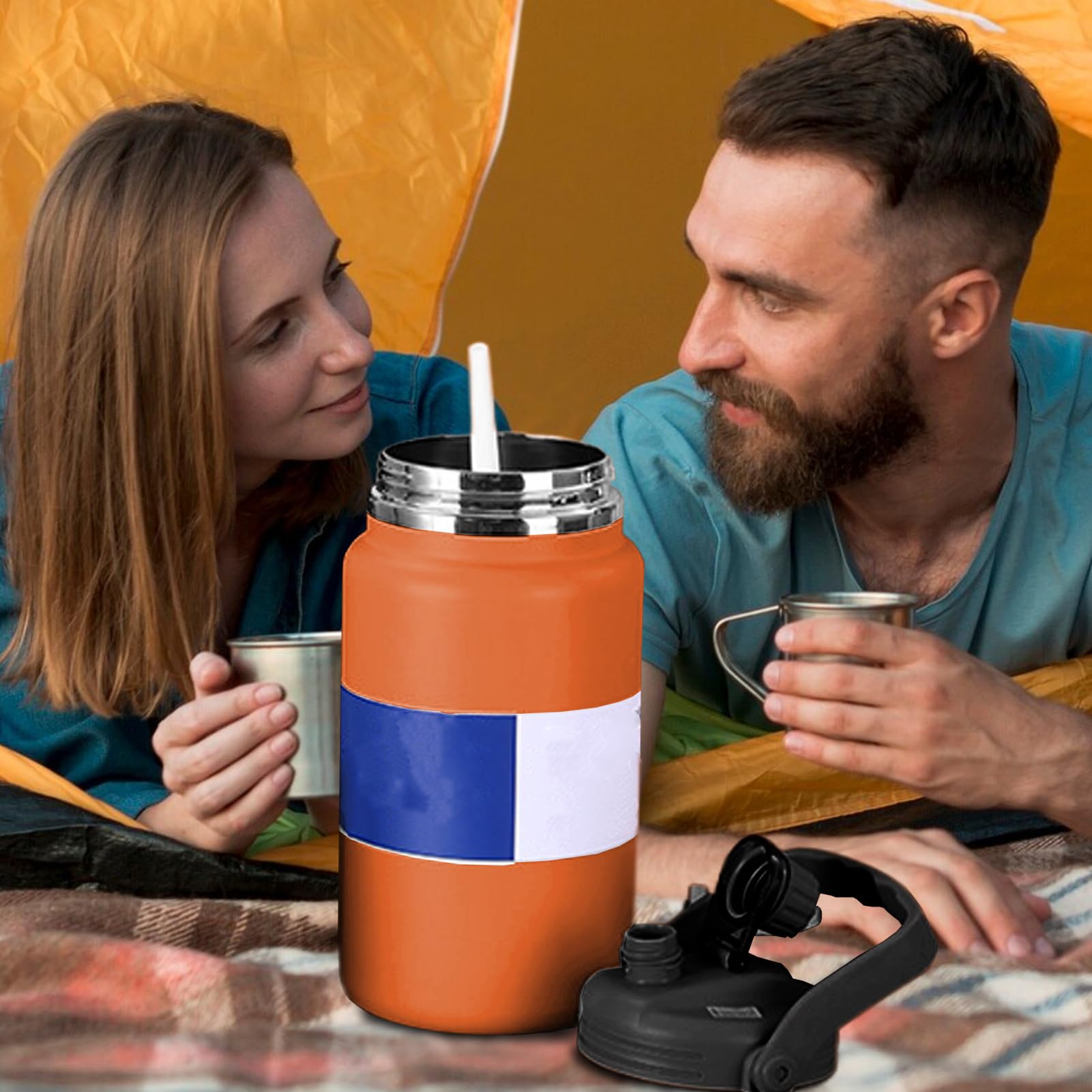 Edelstahl Wasserflasche 4 Liter Vakuum Isolierbehälter | Trinkflaschen Aus Edelstahl Für Die Nutzung Im Fitnessstudio, Beim Wandern, In Der Schule, Auf Reisen, Beim Camping, Beim