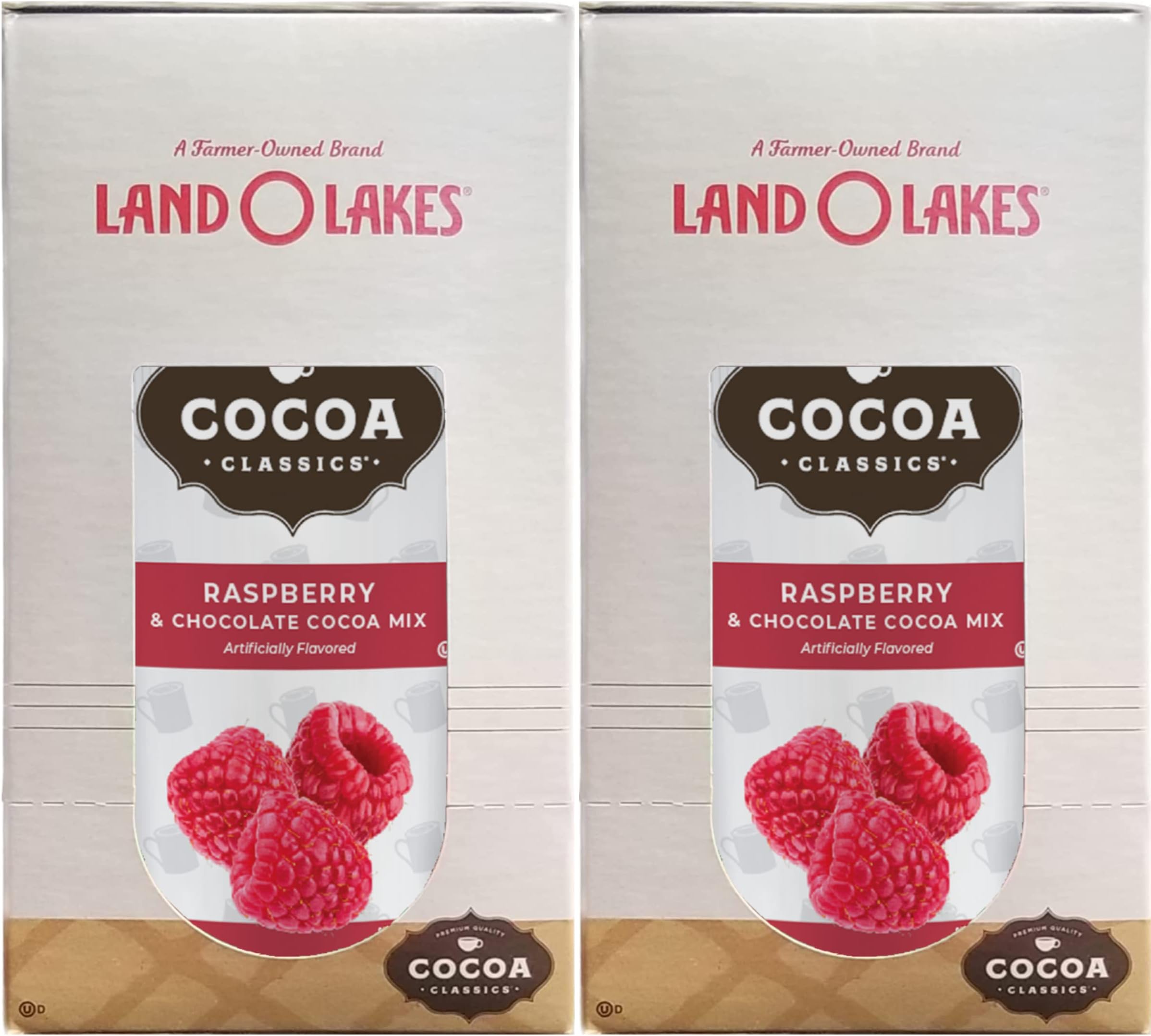 Cocoa Classics Raspberry 1.25 oz pouches 24 Pack