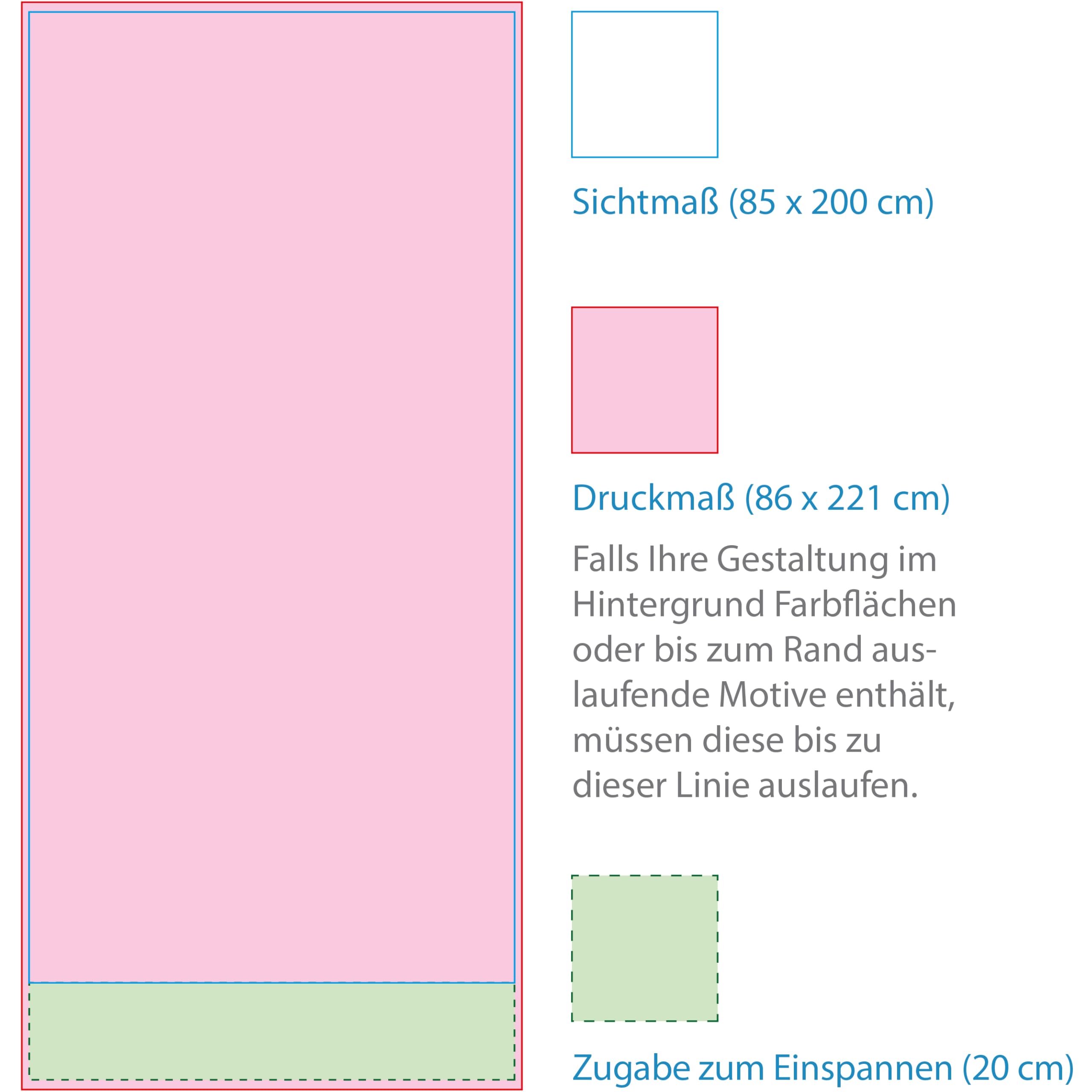 Generisch RollUp - individuelles Werbedisplay - Basic| inkl. Druck | inkl. Tragetasche (85 x 200 cm)