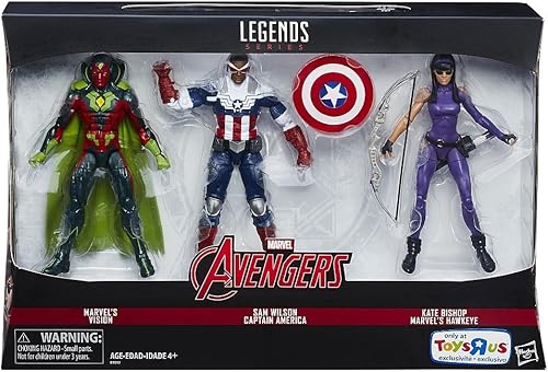 Miniatura 2 de Marvel Legends Avengers Serie de 3 paquetes
