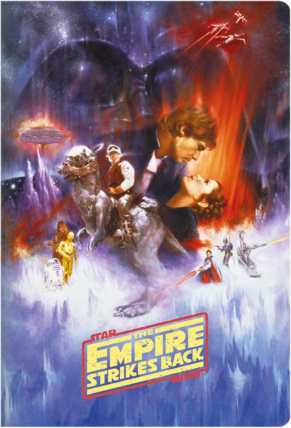 Half Moon Bay A5 Notebook (PU Cover) - Star Wars (The Empire Strikes Back)