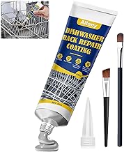 ALLONY Plastic Repair Putty, Repair Grids Dishwasher Grey, Dishwasher Cutlery Basket, Water Resistant, Heat and Water Pressure, Repair Basket Dishwasher Rusty, 50 ml