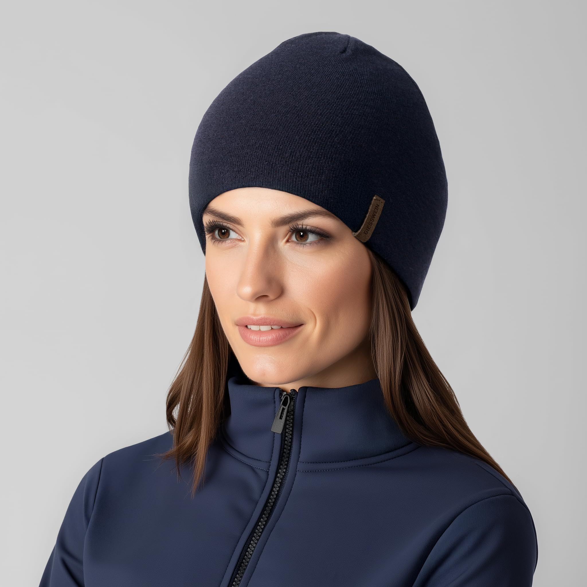 Giesswein Merino Mütze Gehrenspitze - Merino Sportmütze Unisex | Strickmütze aus Merinowolle für Damen & Herren – leichte Cap & Beanie, weich & atmungsaktiv