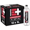 Essentia Water Bottled, 99.9% Pure, Infused with Electrolytes for Smooth Taste, pH 9.5 or Higher, 12 x 1 Liter Bottles