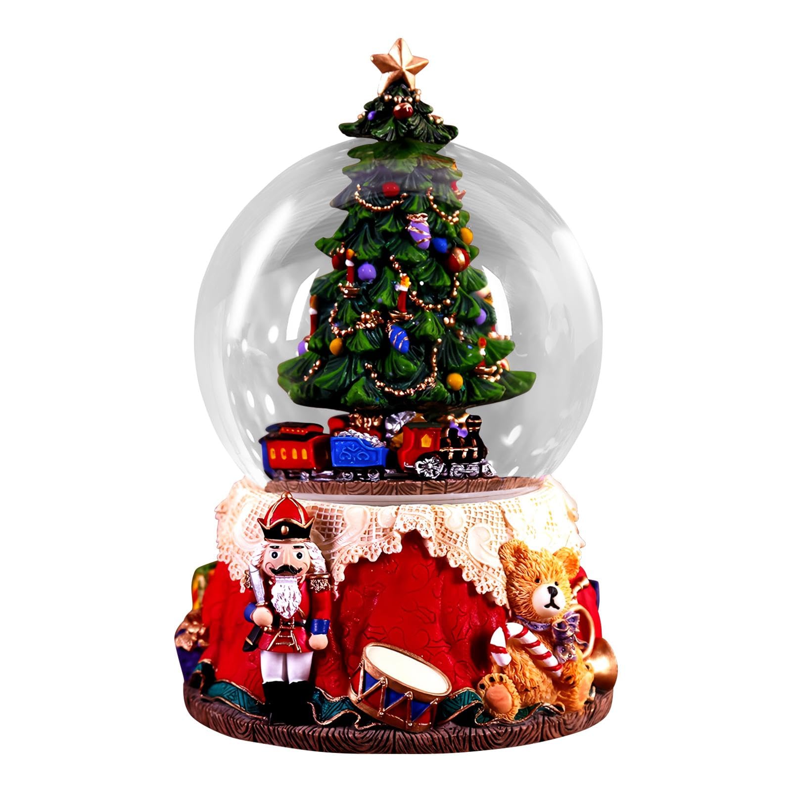 くるみ割り人形レッドミュージックLEDスノードーム くるみ割り人形レッドミュージックLEDスノードーム(10039) | 一
