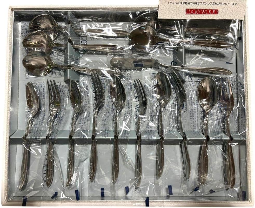 LUCKYWOOD カトラリーセット 16本 LUCKYWOOD カトラリーセット 16本 LUCKYWOOD カトラリーセット 16本