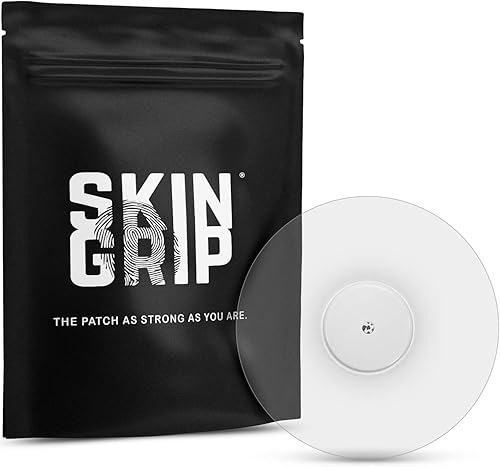 Skin Grip Adhesive Patches for Freestyle Libre 2  Waterproof & Sweatproof for 10-14 Days, Pre-Cut Adhesive Tape, Continuous Glucose Monitor Sensor