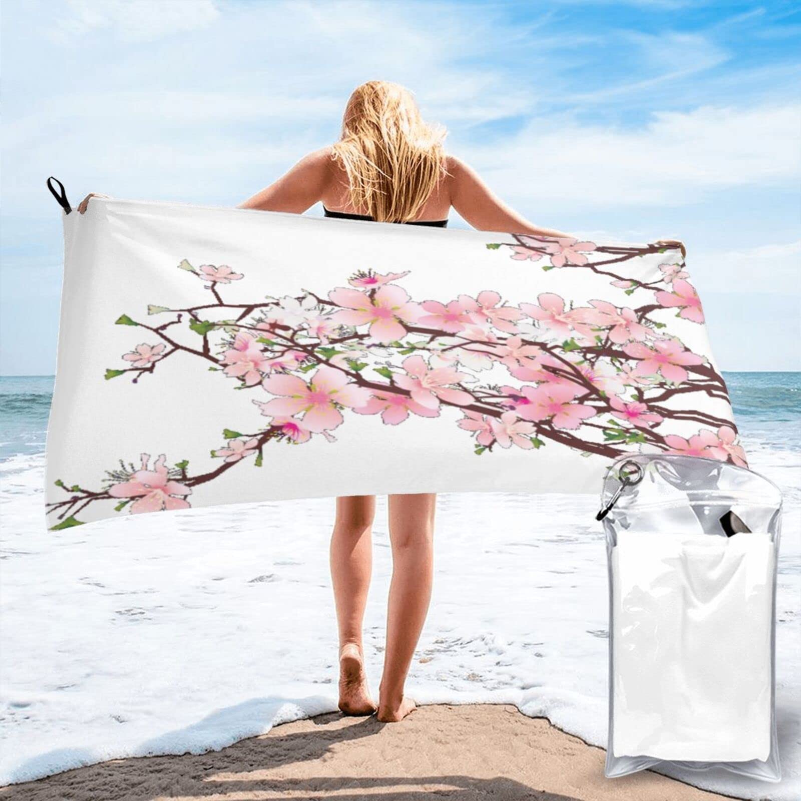 Serviette de plage en microfibre pour en finir avec les draps de bain mouillés