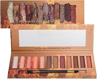 Hansber Paleta de sombras de ojos de 12 sombr...