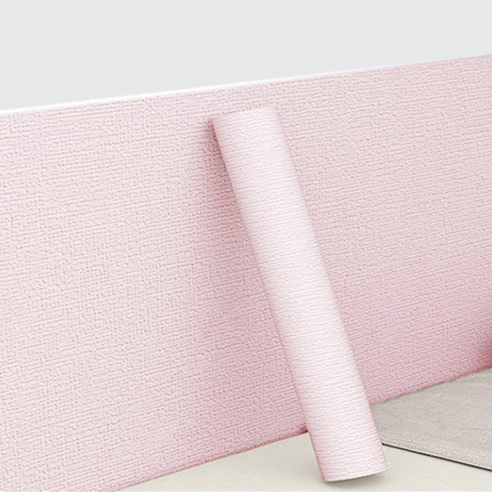 Adhesivo de pared de aislamiento térmico de papel de aluminio IXPE | Decoración de pared multicolor de varios tamaños: aislamiento térmico y reducción de ruido. (Pink, W 50 x 280 x 0,9 cm)