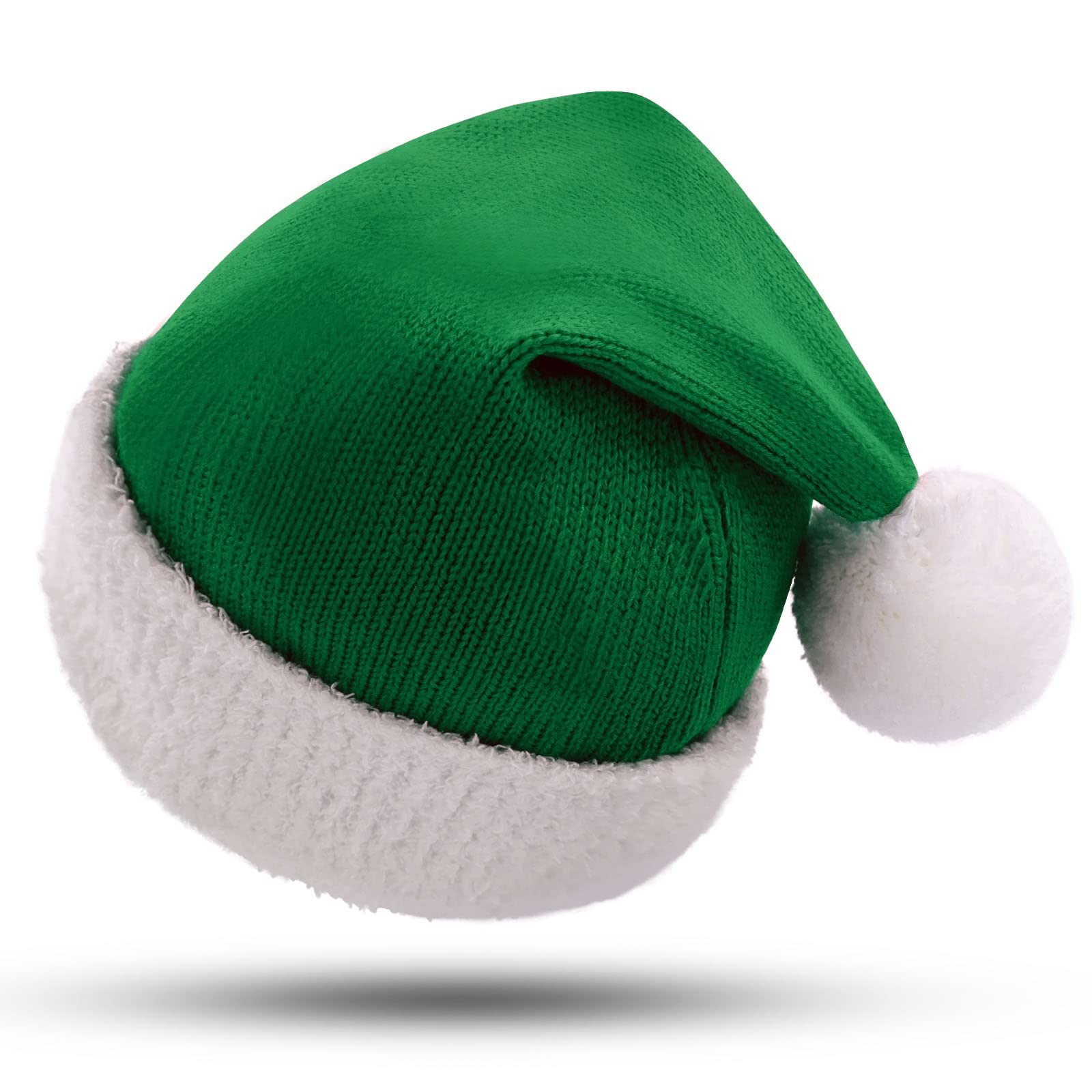 KONVINIT Cappello Babbo Natale Bambino Cappello Rosso Natale Bambina ragazzino cappello natale maglia cappello babbo natale bebe