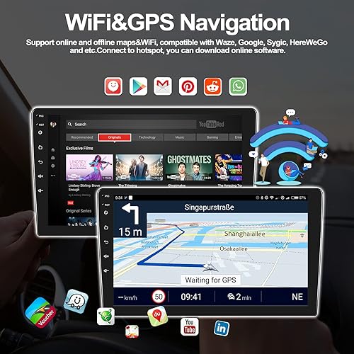 Miniatura 4 de 2+32GB Android 13 Estéreo de coche para Chevrolet Chevy Cruze 2009-2014, pantalla táctil de 9 pulgadas Radio de coche Android Unidad principal con