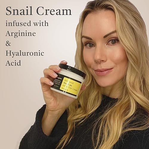 Miniatura 5 de FORMULAB Advanced Snail 92 - Crema todo en uno, crema hidratante de mucina de caracol, crema facial antienvejecimiento para hidratante facial, 4